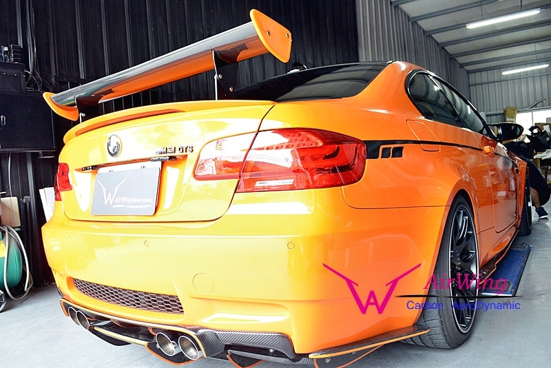 E92/E93 M3 - AirWing style Carbon Rear Splitter 01